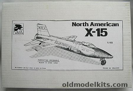 ECP Phenix 1/48 North American X-15 plastic model kit